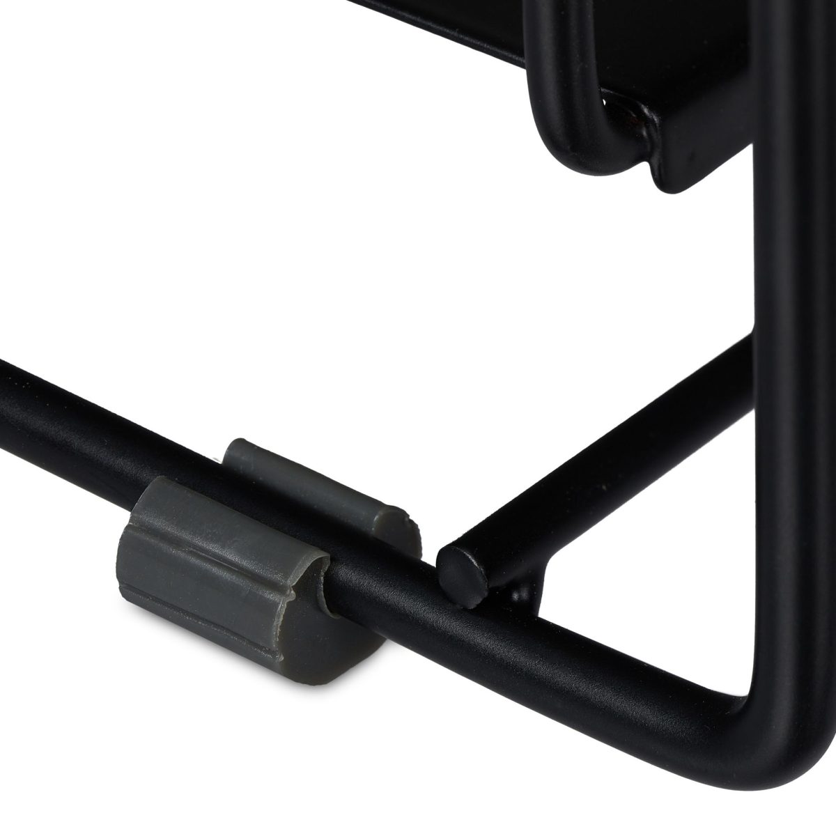 Raft organizare, 2 compartimente, suport depozitare bucatarie/baie, 39,5 x 25 x 40,5 cm, negru - imagine 7