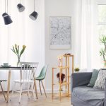 Suport de colt pentru plante, din bambus, 101 x 62 x 62 cm - imagine 5