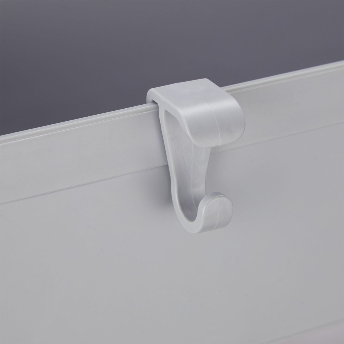 Etajera cu 3 rafturi, Relaxdays, din plastic si inox, gri, 70 x 15.5 x 40.5 cm - imagine 6