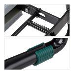 Scaun gradinarit cu pernuta de genunchi, max. 150 kg, gri - imagine 9
