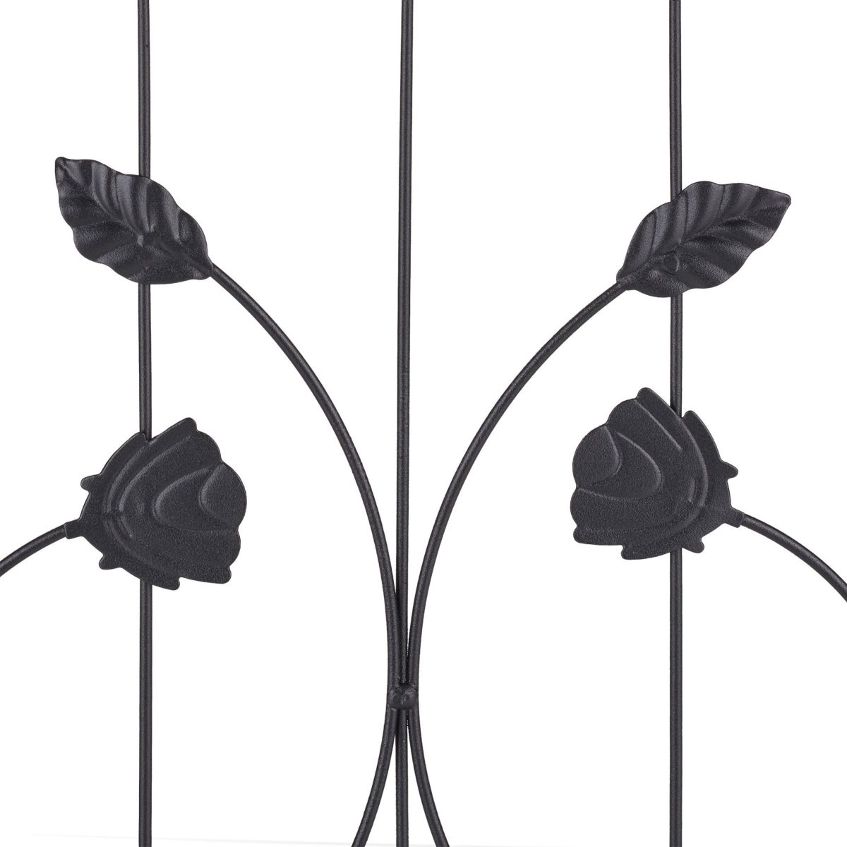 Pachet 4 buc bordura gardulet decorativ, din metal, pentru gazon sau flori, 60 x 60 x 1,5 cm - imagine 5