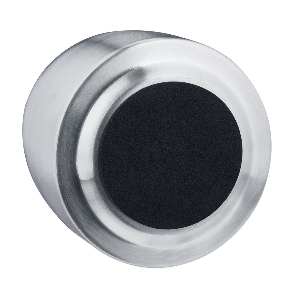 Scrumiera din otel inoxidabil cu capac, rezistenta la vant, moderna, gri, 9 x 7,5 cm - imagine 7