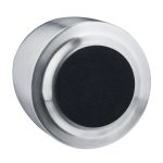 Scrumiera din otel inoxidabil cu capac, rezistenta la vant, moderna, gri, 9 x 7,5 cm - imagine 7