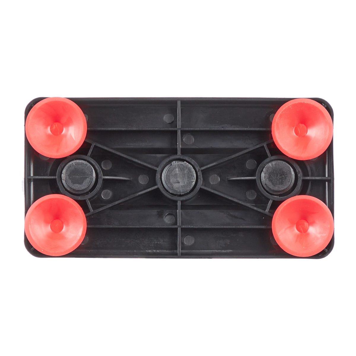 Set 3 perii pentru spalat sticle si pahare, cu 4 ventuze pentru fixare, alb/negru, 22 x 18,5 x 10 cm - imagine 6