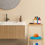 Raft de depozitare din bambus, 3 niveluri, multifunctional, la intrare, baie, camera de zi, balcon, bucatarie - imagine 5