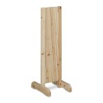 Gard cu zabrele de gradina, extensibil pana la 73 x 180 x 28, lemn de brad, pliabil, pentru plante cataratoare, vita de vie, maro deschis - imagine 6