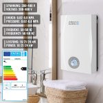 Incalzitor de apa electric, 0,9 L, afisaj digital, 38-60°C, , IPX4, 400 V, functii protectie, alarma eroare, Clasa A - imagine 3