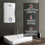 Incalzitor de apa electric, 0,9 L, afisaj digital, 38-60°C, , IPX4, 400 V, functii protectie, alarma eroare, Clasa A - imagine 5