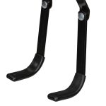 Suport bicicleta pentru tavan cu scripete, maxim 20 kg, negru, Relaxdays - imagine 9