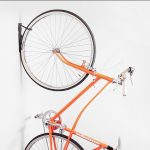 Set 2 suporturi de perete pentru biciclete, 26,5 x 10 x 12 cm, capacitate aprox. 25 kg, otel, negru, Relaxdays - imagine 3