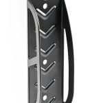 Set 2 suporturi de perete pentru biciclete, 26,5 x 10 x 12 cm, capacitate aprox. 25 kg, otel, negru, Relaxdays - imagine 4