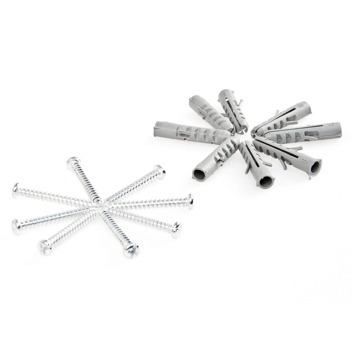 Set 2 suporturi de perete pentru biciclete, 26,5 x 10 x 12 cm, capacitate aprox. 25 kg, otel, negru, Relaxdays - imagine 6