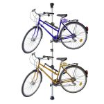 Suport telescopic pentru 2 biciclete, max. 40 kg, aluminiu - imagine 2
