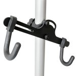 Suport telescopic pentru 2 biciclete, max. 40 kg, aluminiu - imagine 7