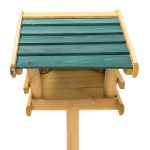 Casa de pasari cu picior, din lemn, 100 x 37 x 43 cm - imagine 4