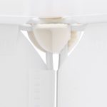 Raft pentru depozitare tip cub cu 9 compartimente, RelaxDays, plastic, alb, 95.5 x 95.5 x 32 cm - imagine 5