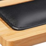 Masuta/Suport/Stand laptop Relaxdays, multifunctional, 600x400x20 mm, lemn de bambus natural - imagine 7