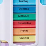 Cutie pilule/organizator medicamente 7zile x 4 compartimente, 13,5 x 11,5 x 4,5 cm - imagine 6