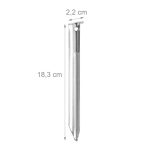 Se cuie pentru cort, 20 bucati, otel, 18,3 x 2,2 x 1,7 cm - imagine 4