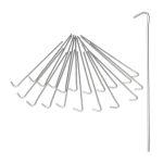 Set 20 cuie ancorare cort/pavilion, otel, 22 x 2,5 x 0,3 cm - imagine 6