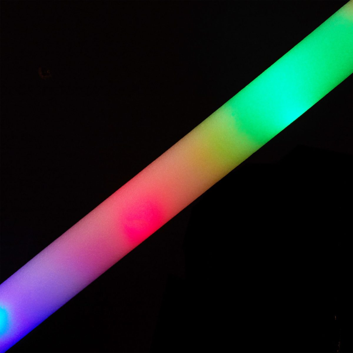 Baghete luminoase LED, colorate pentru petreceri, 12 bucati, 47,5 x 4 cm - imagine 7