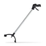 Cleste/Brat universal de prindere, extensibil pana la 88 cm, aluminiu, gri/negru