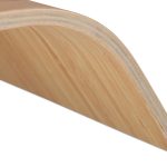 Suport monitor curbat, din bambus, 10 x 52,5 x 24 cm - imagine 6