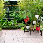 Raft metalic pentru flori, 3 trepte, interior/exterior, negru, 62 x 83 x 57 cm - imagine 2