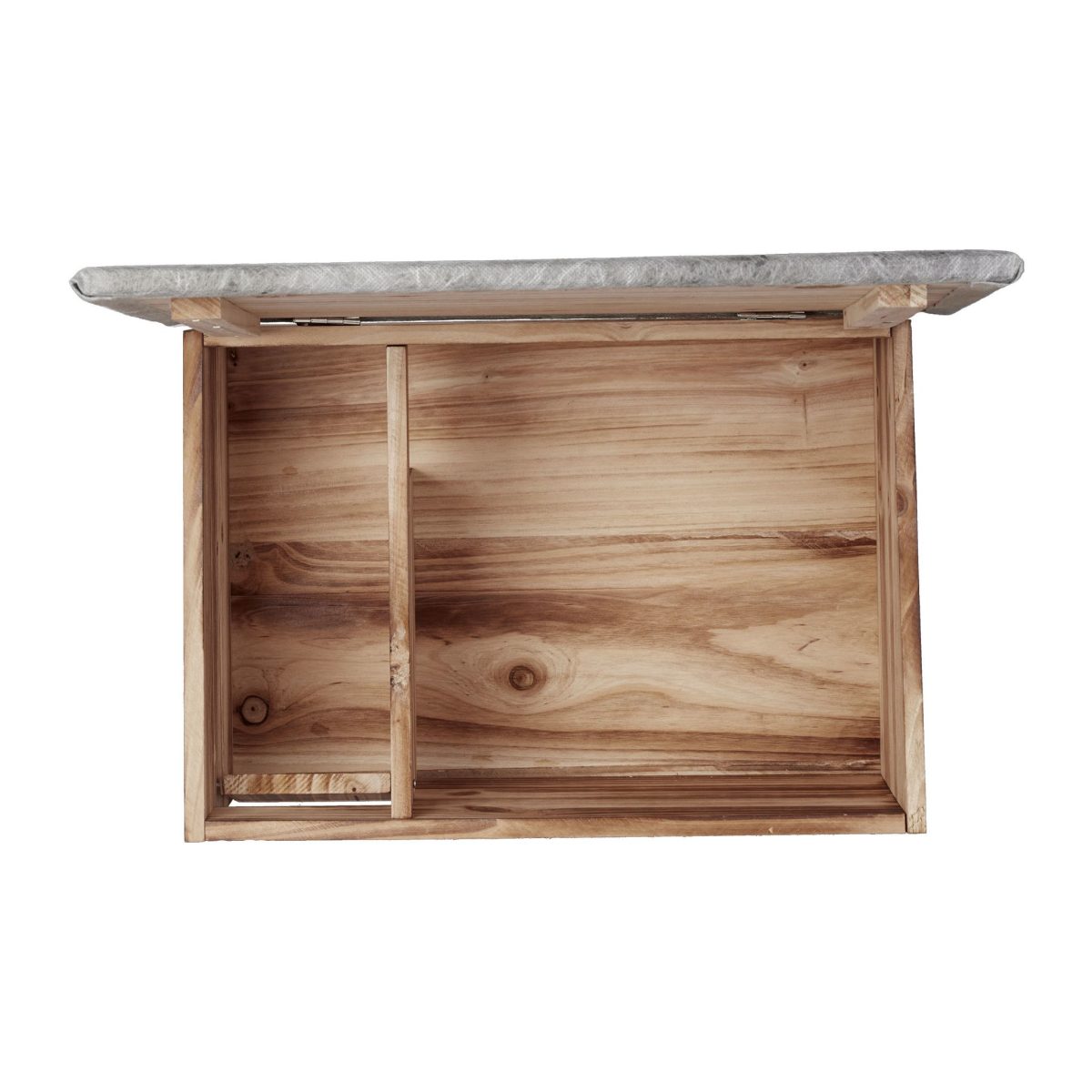 Casuta pentru arici - Cu usa, podea, intrare labirint si acoperis impermeabil, 21 x 46 x 34 cm - imagine 10