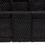 Suport tacamuri Relaxdays, negru, 4.5 x 26 x 36 cm - imagine 7