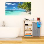Raft organizare si cos rufe 50 l, Relaxdays, 5 compartimente, bambus, natur, 80.5 x 80 x 33.5 cm - imagine 5