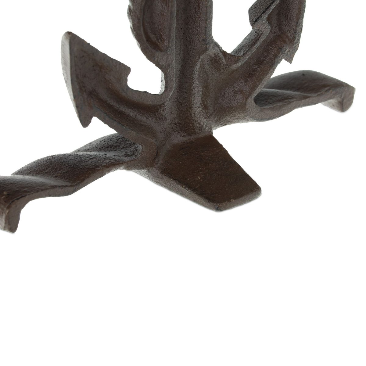 Suport carti/opritor, din fonta, set de 2 bucati, 19 x 19,5 x 8 cm, maro - imagine 7