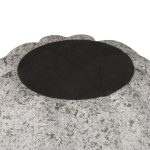Mojar cu pistil, granit, gri, 10 x 15,5 - imagine 7