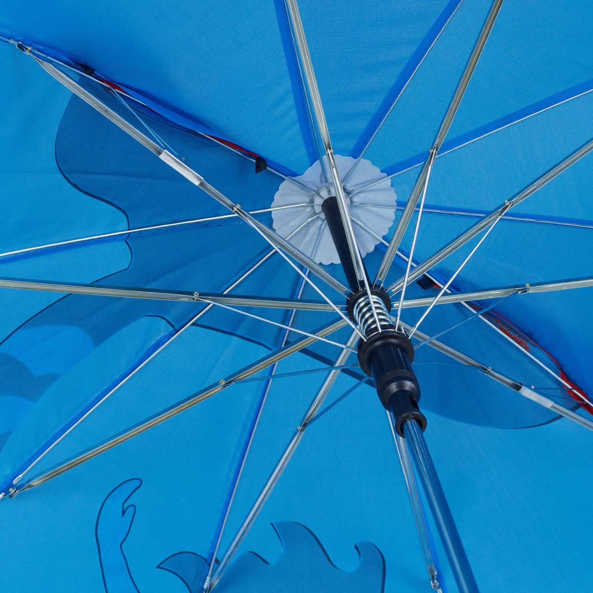 Umbrelă pentru copii, model sirena, 69 x 78 cm, albastru/rosu - imagine 8