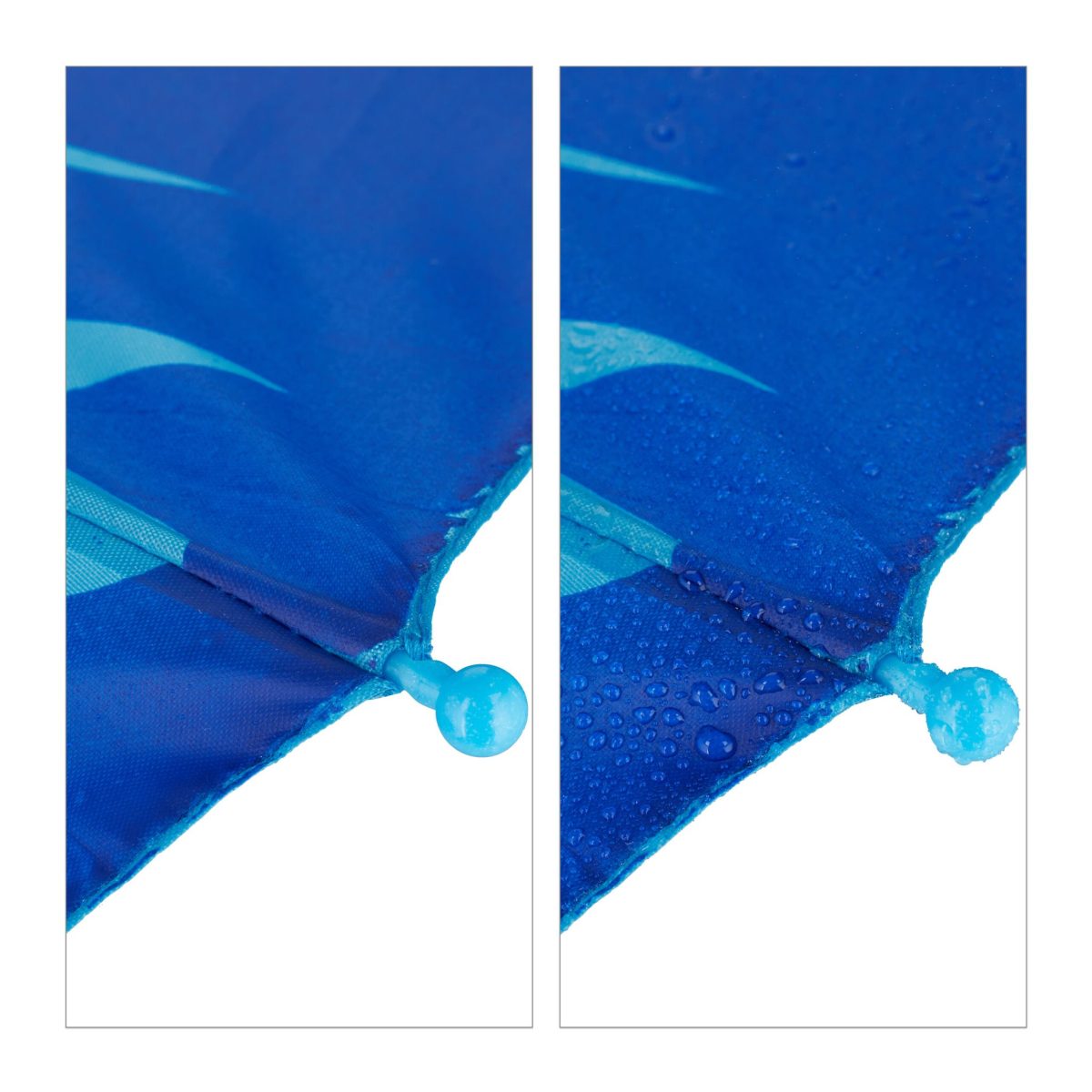 Umbrelă pentru copii, model sirena, 69 x 78 cm, albastru/rosu - imagine 9