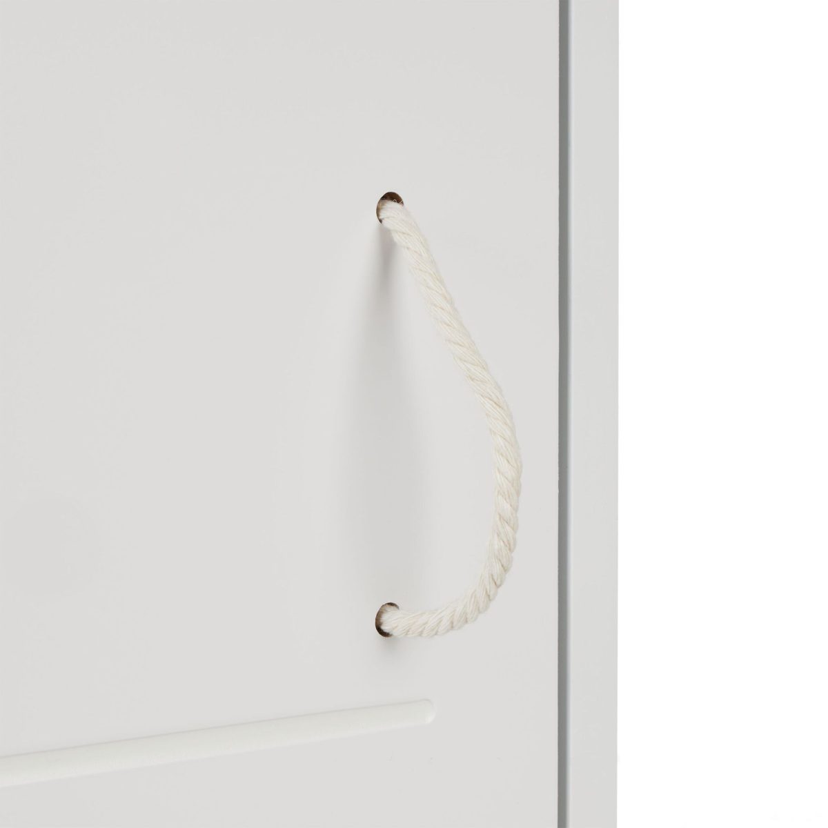 Dulap baie, suspendat, 2 rafturi reglabile, inchidere magnetica, 50 x 30 x 18,5 cm, MDF, alb - imagine 7