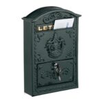 Cutie postala, design nostalgic, 42 x 28 x 10 cm, verde