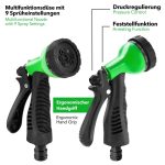 Furtun de udat Premium, extensibil pana la 7,5 m, flexibil, 9 trepte, accesorii incluse - imagine 4