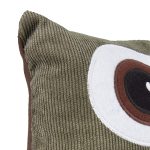 Opritor de usa decorativ bufnita, din material textil, 24 x 14 x 14 cm, greutate 1 Kg - imagine 7