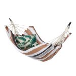 Hamac XXL, bumbac, capacitate 300kg, 150 x 200 cm, multicolor, Relaxdays