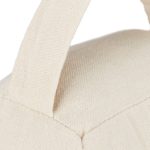 Opritor de usa decorativ, cu stea, crem/alb, din poliester/nisip, 18,5x14x10 cm - imagine 6