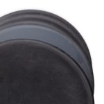 Opritor de usa decorativ, cu stea, plastic/cauciuc, 8 x 7 cm, antracit/negru - imagine 8