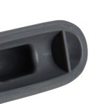 Opritor de usa decorativ, 2 bucati, gri, din cauciuc moale,  4,5x14x4 cm - imagine 4