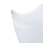 Frapiera sampanie si vin, manere transport, 6 l, 25,5 x 34,5 x 26 cm, alb - imagine 6
