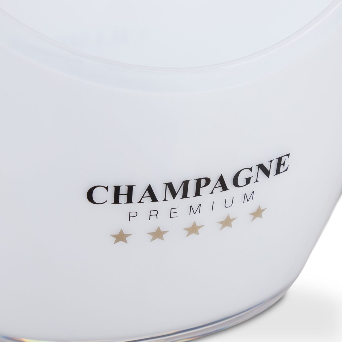 Frapiera sampanie si vin, manere transport, 6 l, 25,5 x 34,5 x 26 cm, alb - imagine 7