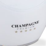 Frapiera sampanie si vin, manere transport, 6 l, 25,5 x 34,5 x 26 cm, alb - imagine 7
