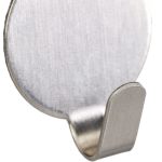 Set de carlige adezive din otel inoxidabil, 24 bucati, argintu, suport pentru halate/prosoape/chei - imagine 6