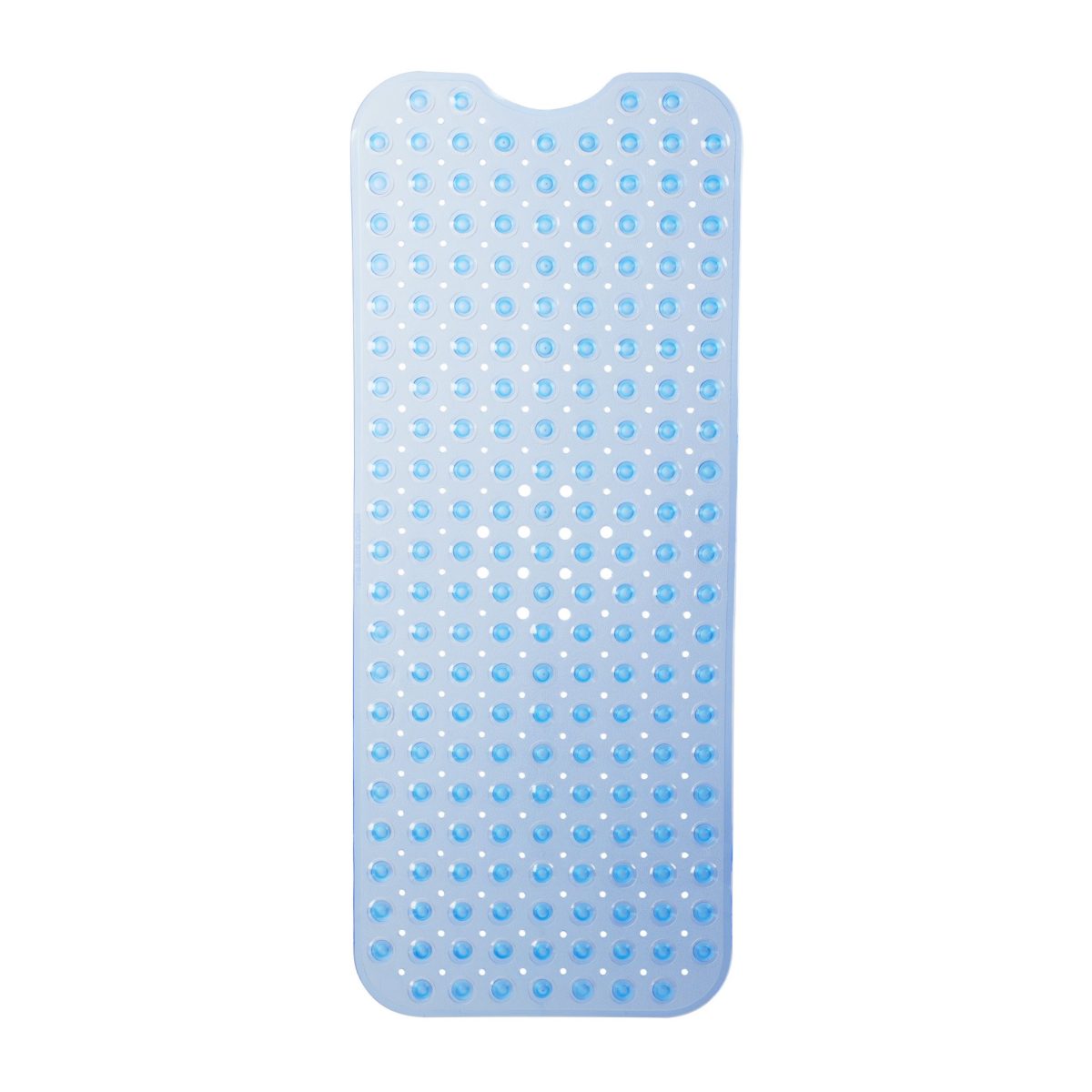 Covoras antiderapant pentru cada XXL,  0,7 x 97 x 39 cm, albastru deschis - imagine 8