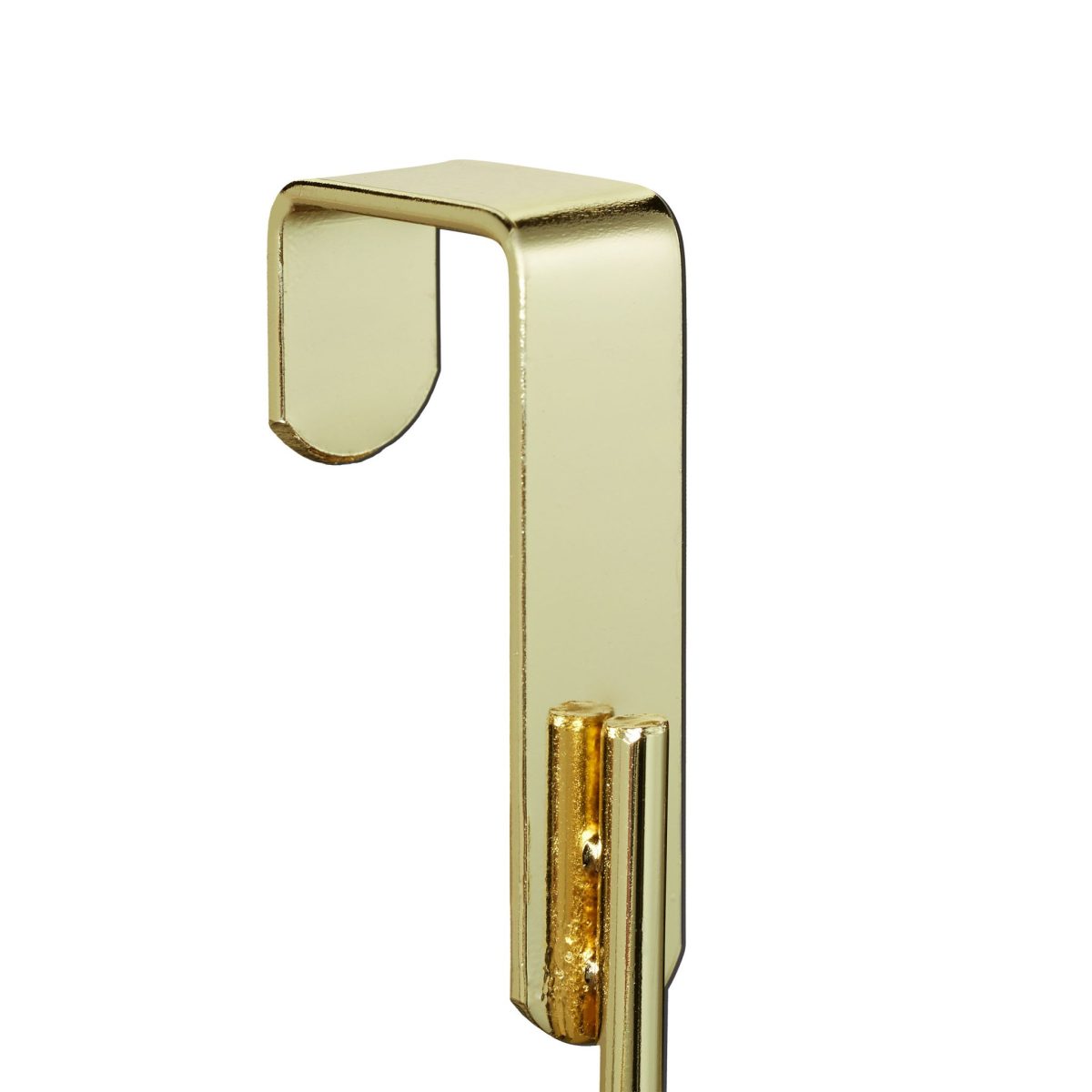 Cuier metalic versatil, cu 6 carlige, 20x40x9 cm auriu - imagine 7