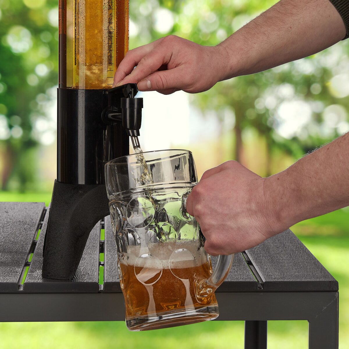 Dozator pentru bere sau orice tip de bauturi racoritoare, 2.5L, 82 x 18,5 x 22,5 cm - imagine 4